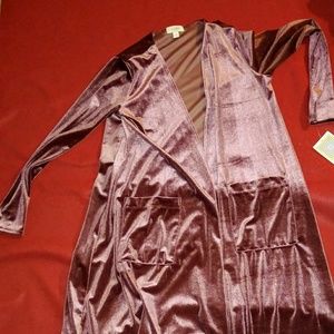 Lularoe DUSTY ROSE PINK Sarah Size SMALL